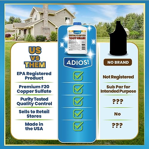 Adios! 41CADI Sewer And Septic Root Killer thumb #4