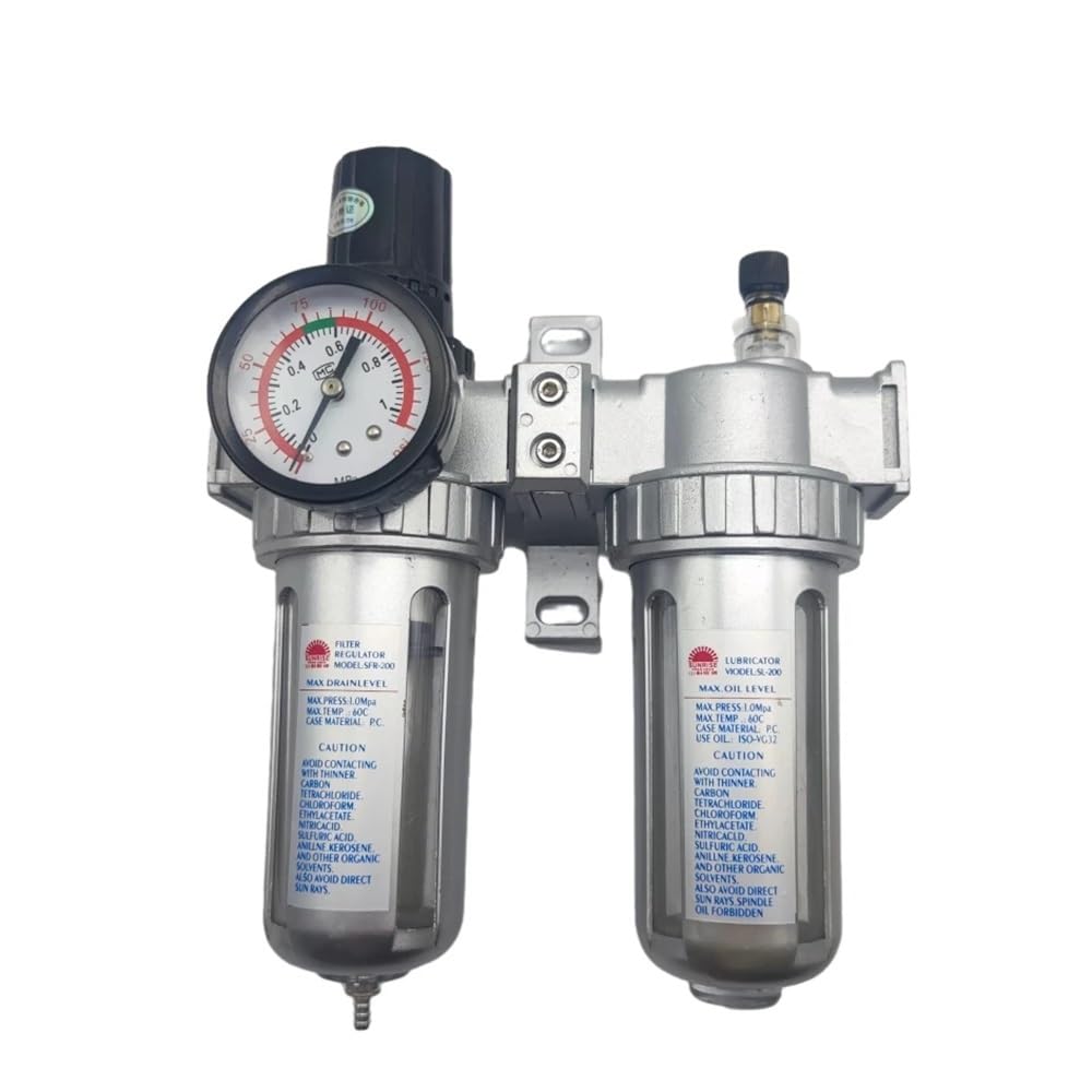 SFC-400 SFC-300 SFC-200 compresor de aire filtro de aire regulador aceite separador de agua trampa filtro válvula Reguladora drenaje automático(SFC-400 NOJOINT)