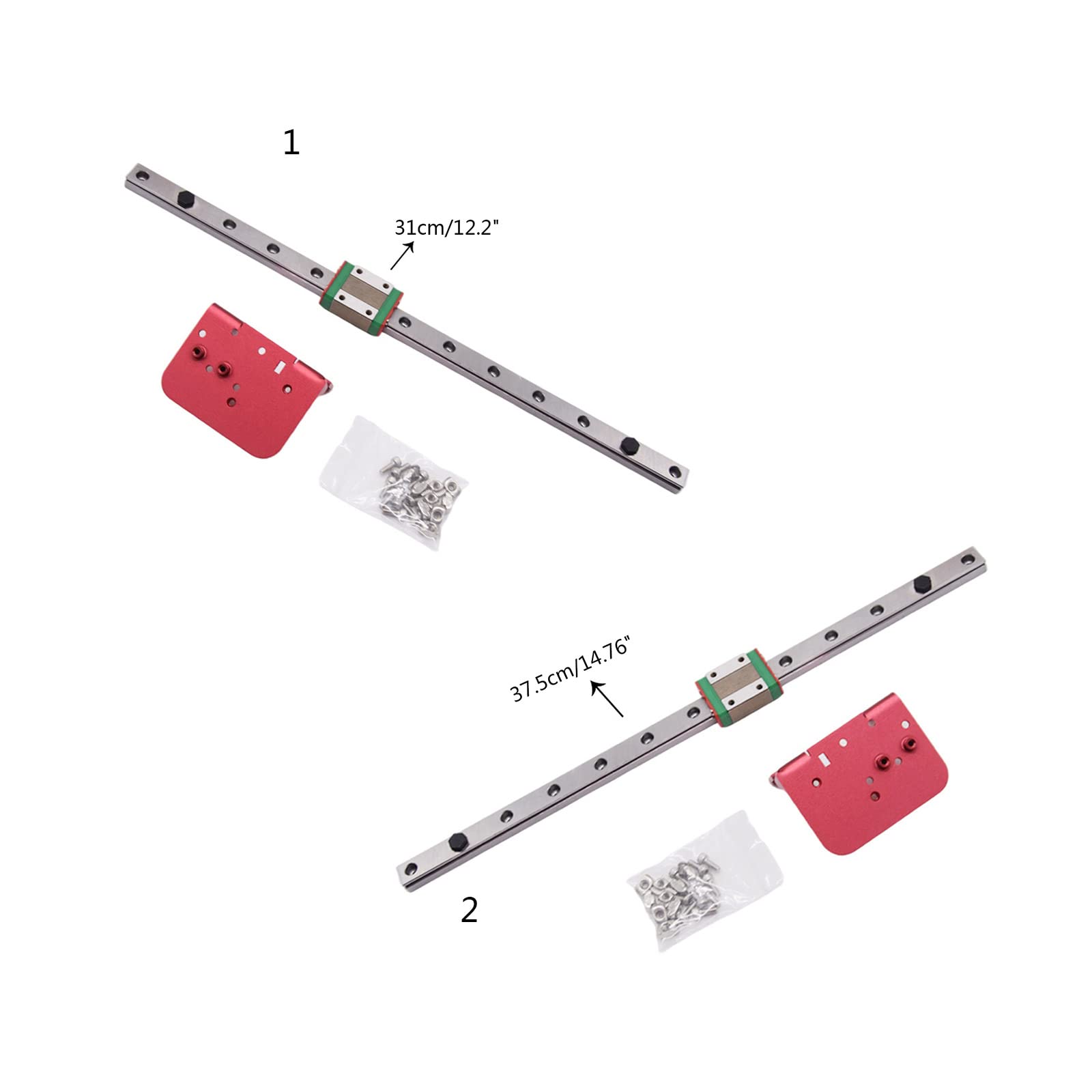 3D Drucker Teil, X, lineare Schienen, Extruder, Direktantriebsteil, Rückwandplatinen Halterung, Upgrade Kit für Ender3 / Cr10