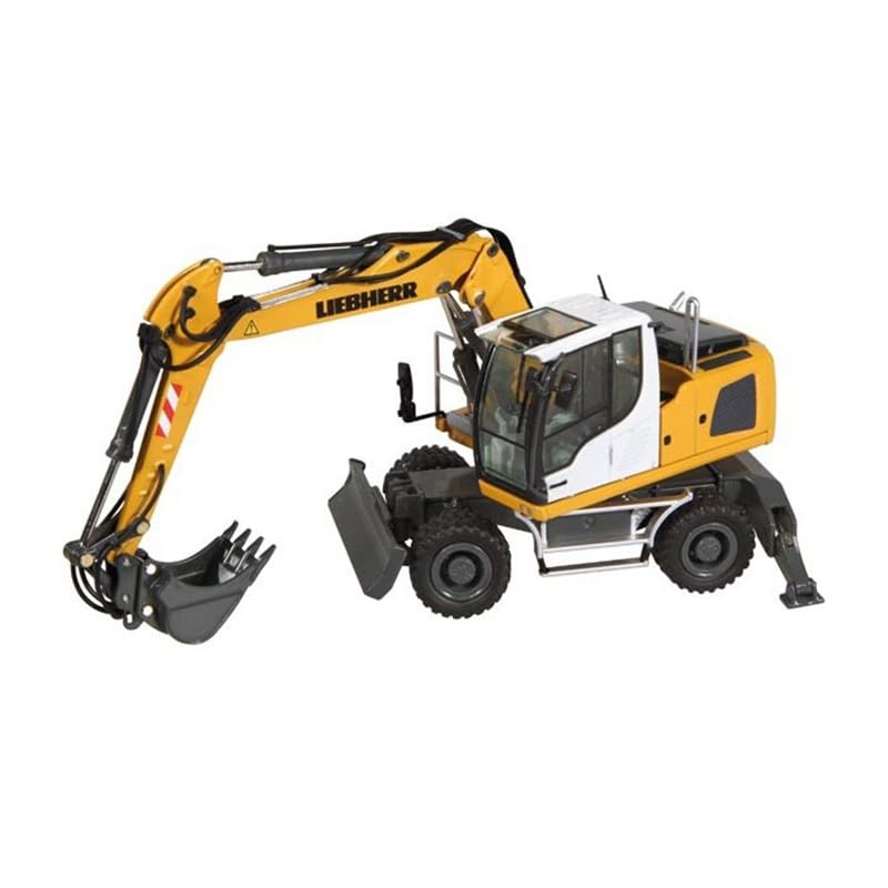 FloZfor NZG for Liebherr A914 for LITRONIC Hook Wheel Excavator 1:50 Truck Pre-Built Model