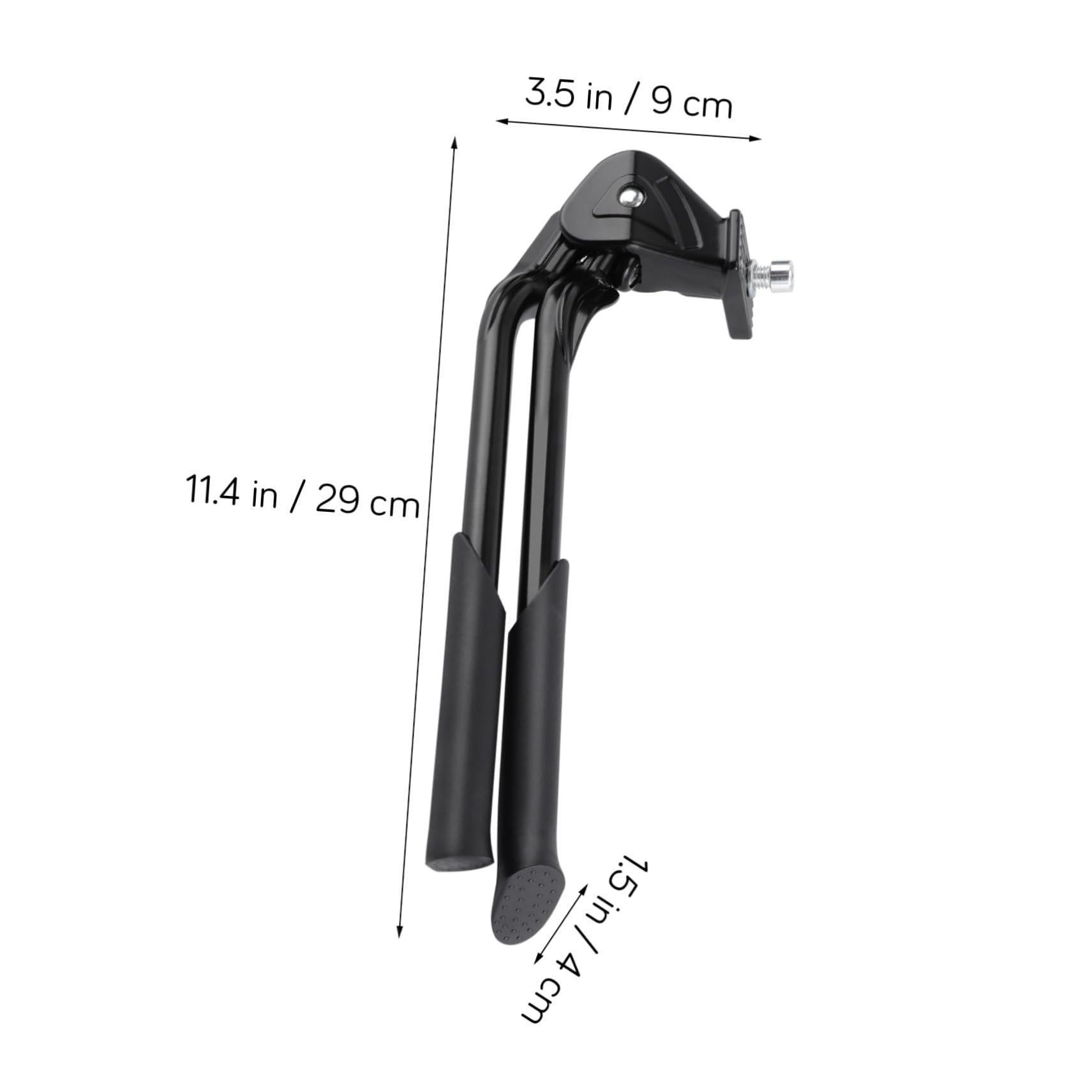 Béquille de Vélo Robuste et Peu Encombrante en Alliage D'aluminium Double Réglable pour Vélo de Montagne et Usage Intérieur Extérieur
