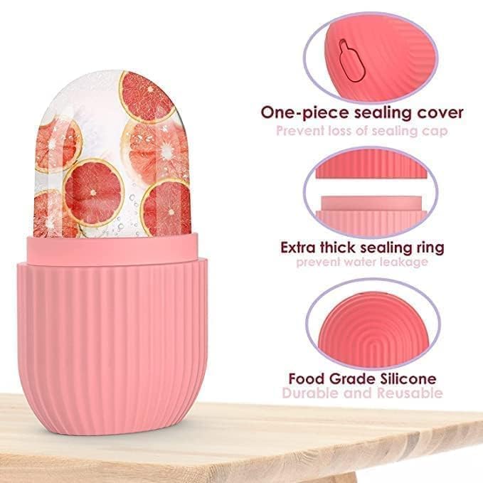 Ice Rollar Face Stone Jade Roller Massager With Gua Sha Stone And Ice Roller Set Facial Roller 100% Natural Stone Jade Roller For Skin Eye Neck Body Ice Cube Roller Women Men Beauty,Set of 3 Ice Rollar Face Stone Jade Roller Massager With Gua Sha Stone And Ice Roller Set Facial Roller 100% Natural Stone Jade Roller For Skin Eye Neck Body Ice Cube Roller Women Men Beauty,Set of 3