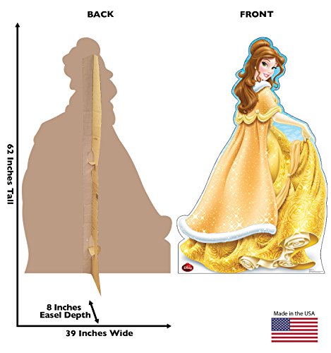 Image of Cardboard People Holiday Belle Life Size Cardboard Cutout Standup - Disney Holiday Collection