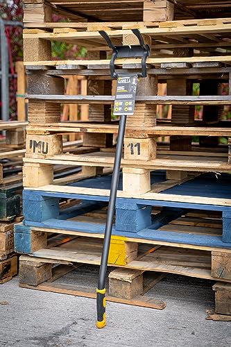 Roughneck Palletlift 43 inch (lengte 1100 mm, breekijzer voor sloopwerkzaamheden + pallets, grote bekkenafstand speciaal voor pallets, spijkers, gepoedercoat) 484140 - Afbeelding 6