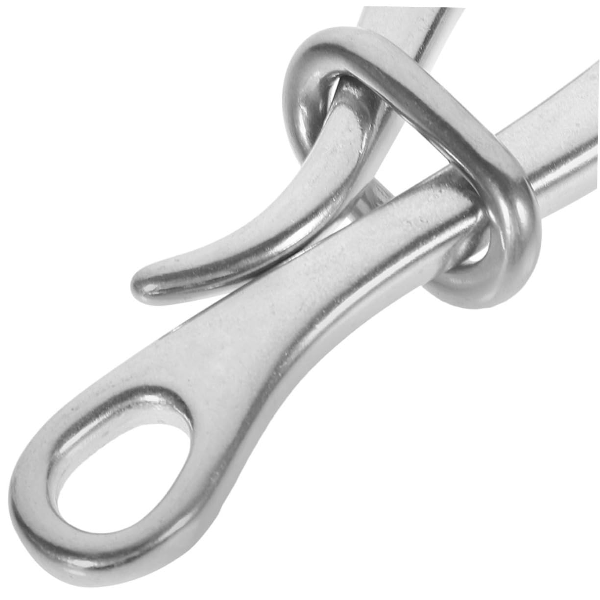 Totority Boat Hooks for Docking Quick Release Shackle Heavy Duty Snap Hooks Stainless Steel Outdoor Sailing