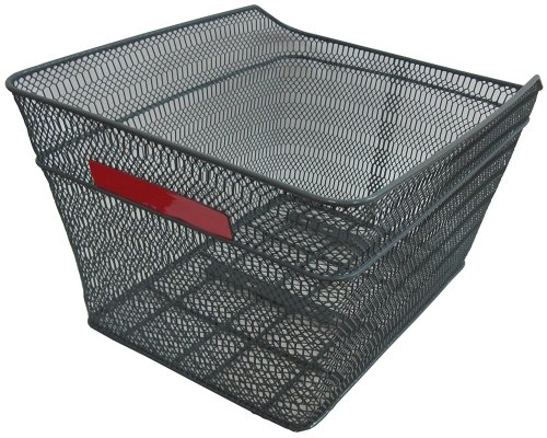 サギサカ(SAGISAKA) 自転車用 後カゴ ミクロメッシュ ガンメタ 48999