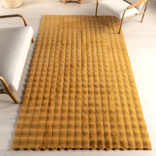 Tapete nuLOOM Jeni Gold 2'6" x 8' Rectangular