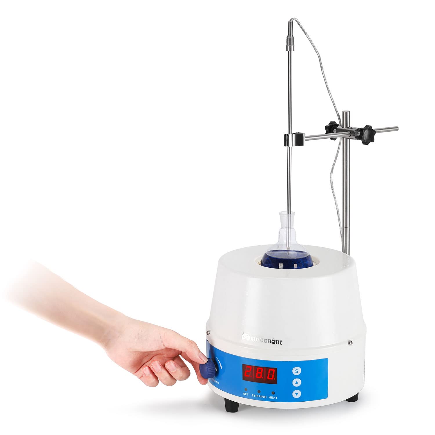 Amazon | Mxmoonant マグネチックスターラー 100ml 100-2400W 速度制御
