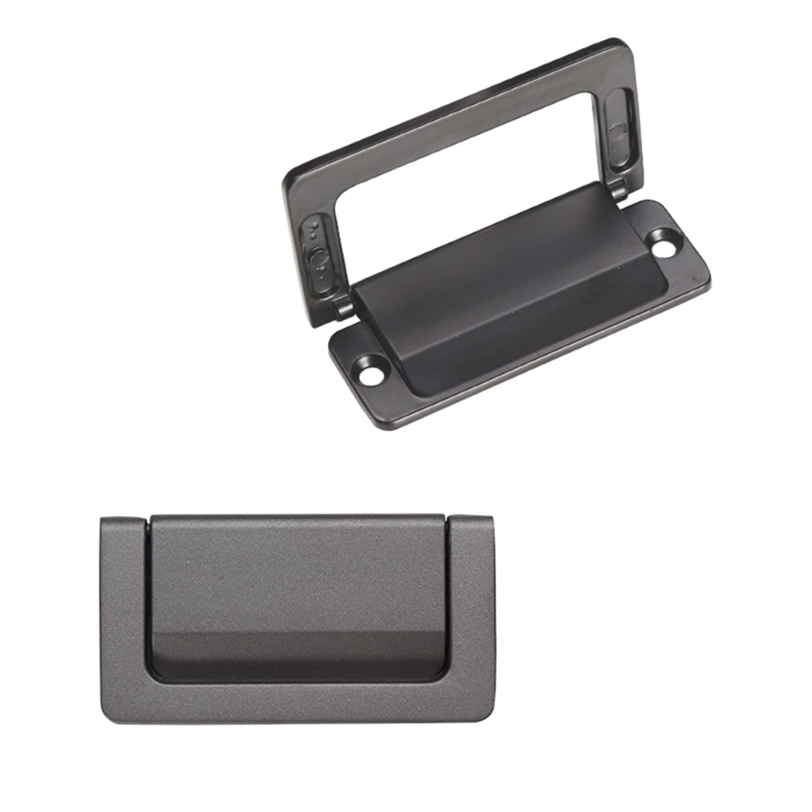 Tiradores ocultos de aleación de zinc de 64 mm para cajones de cocina, pack de 2