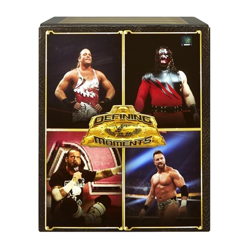 WWE Defining Moments 4-Pack (CM Punk, RVD, Kane & LA Knight) - Ringside Exclusive