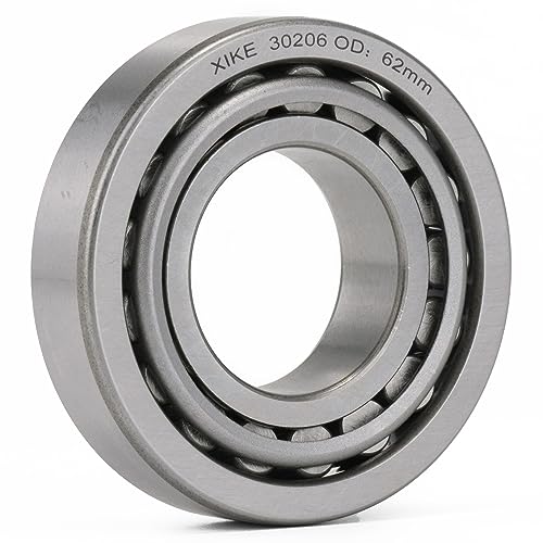 XiKe 2 Stück 30206 Kegelrollenlager 30x62x17.25mm|Passend für DIY|ATV|Auto|LKW|Anhänger Räder|Getriebe&Motor|Industrie|Technik|Landwirtschaft|Garten Maschinen und Reducer.