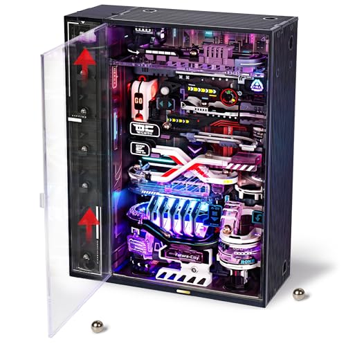 ROKR Kugelbahn The Future City 3D Puzzle Erwachsene Modell Gaming Deko...