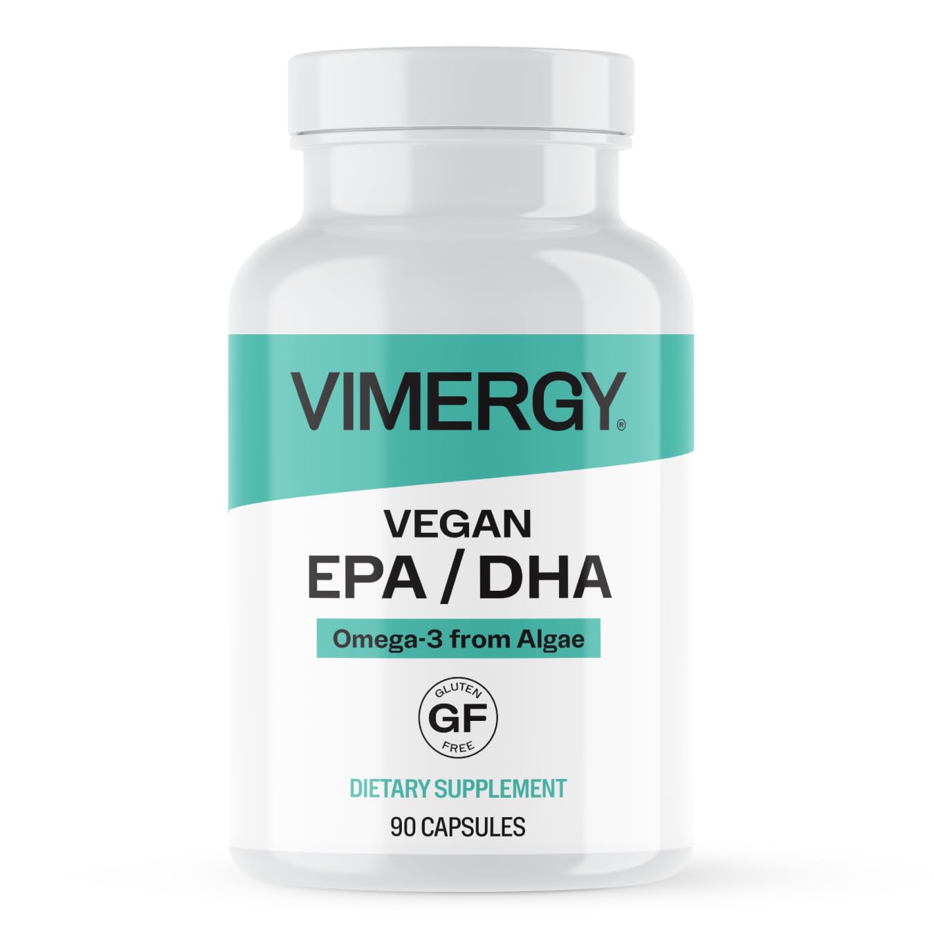 Vimergy Vegan EPA/DHA - Omega-3, Gluten-Free, 90 Capsules, 30 Servings 90 Count (Pack of 1)