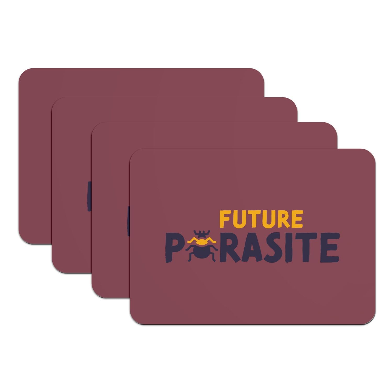 Set de table grand format en caoutchouc rouge pour eviter taches et rayures