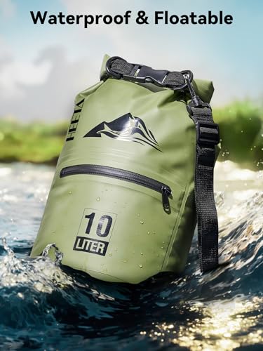 HEETA Dry Bag with Zippered Pocket