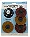 Tool Aid S&G (94560) Holding Pad with Four Surface Treatment Disc, 3"