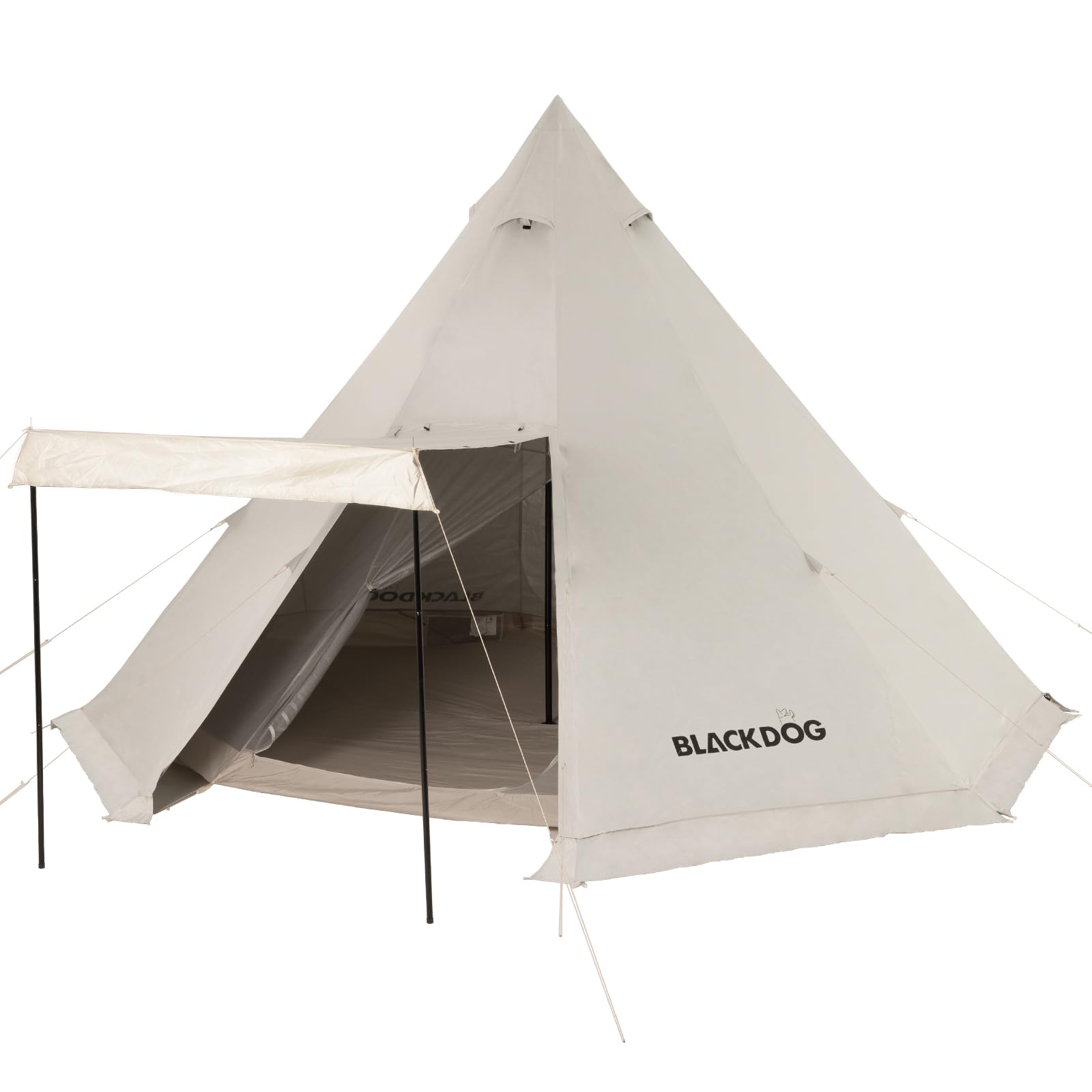 BLACKDOG アウトドア ワンポールテント　✨新品未使用品✨ Amazon.co.jp: BLACKDOG(黒犬) OUTDOOR ワンポールテント
