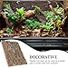 Abaodam Natural Cork Bark Reptile Terrarium Background Rough Climbing Wall Decor for Lizards Chameleons Bearded Dragons Turtle Habitat Enhances Tank Landscape
