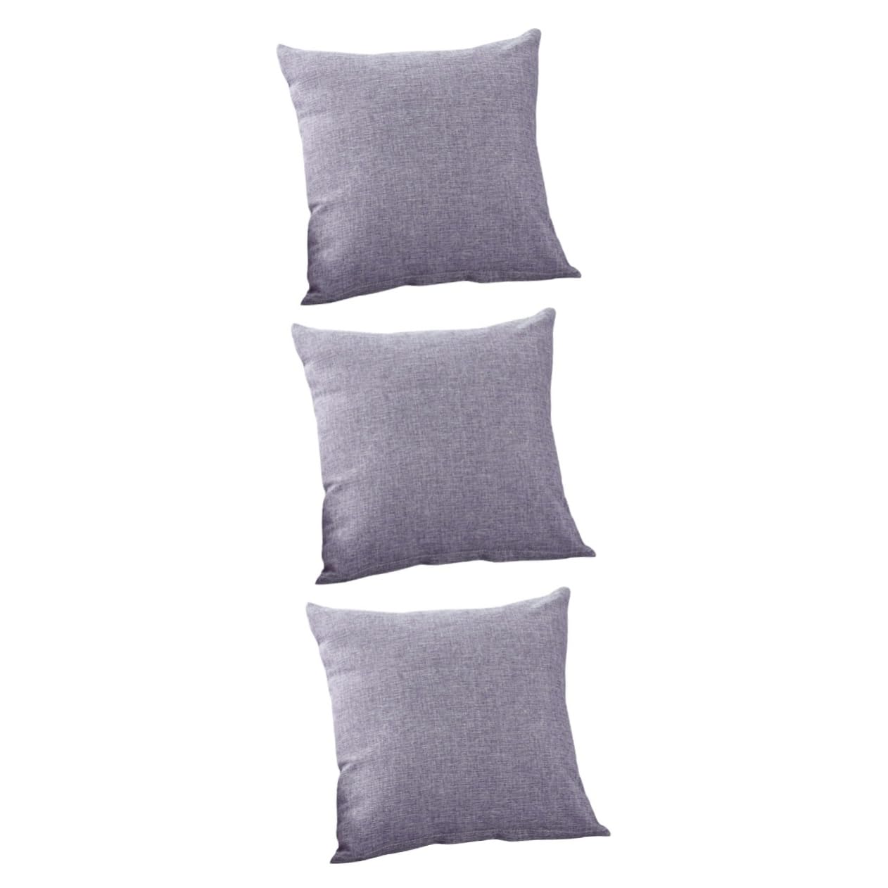 Cabilock 3piezas Funda De Cojín Decorativa para Sala De Estar Diseño Natural y Transpirable para Sofás y Decoración del Hogar