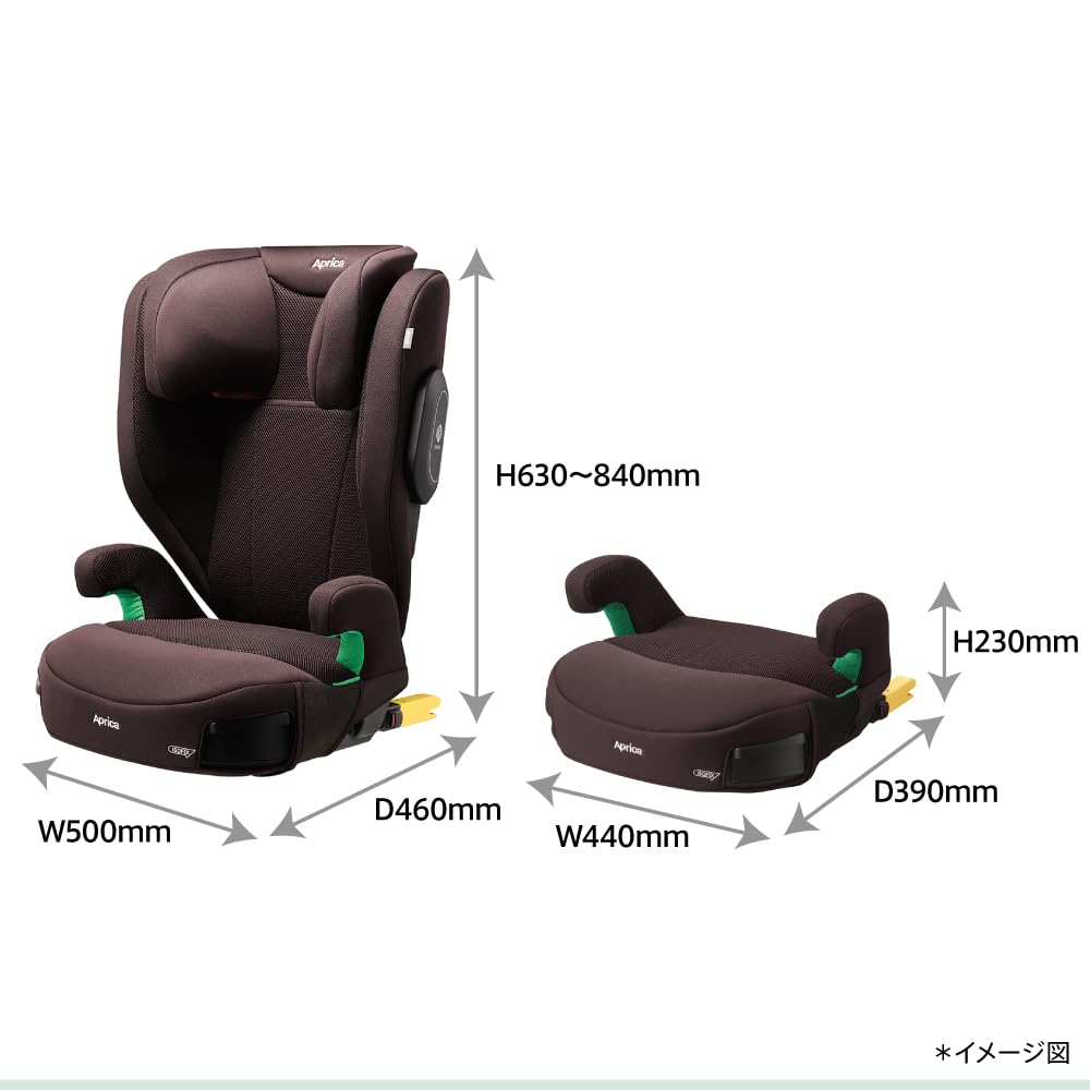 Amazon | Aprica(アップリカ) ジュニアシート ブースターシート ISOFIX