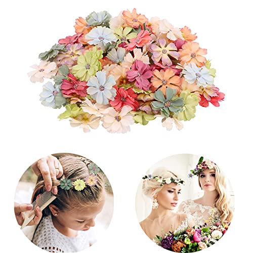 SUpoetry 60 pezzi Mini Fiori Finti, Petali Falsi