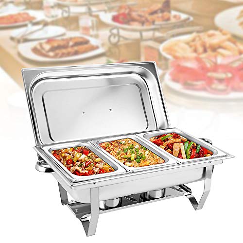 Set Professionale per Chafing Dish, Scaldavivande