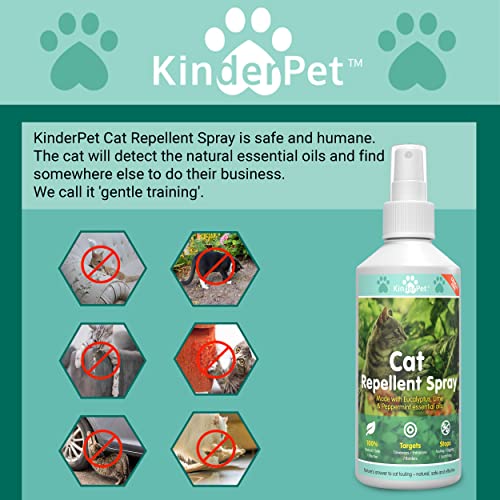 Kat Afweermiddel Spray Stop Katten Anti Fouling Kat Afschrikmiddel Stop Fouling Pooping Plassen Plassen Plassen Krassen Eucalyptus Lime Pepermunt 250ml - Afbeelding 5