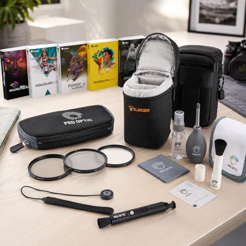 Image of Tamron 17-70mm f /2.8 Di III-A VC RXD Lens for Sony E APS-C 25.5-105mm Equivalent Bundle w /UV CPL ND Filter Kit, Lens case, Cleaning Kit, Software Kit, Cap Tether, Tamron 6 Year Limited Warranty
