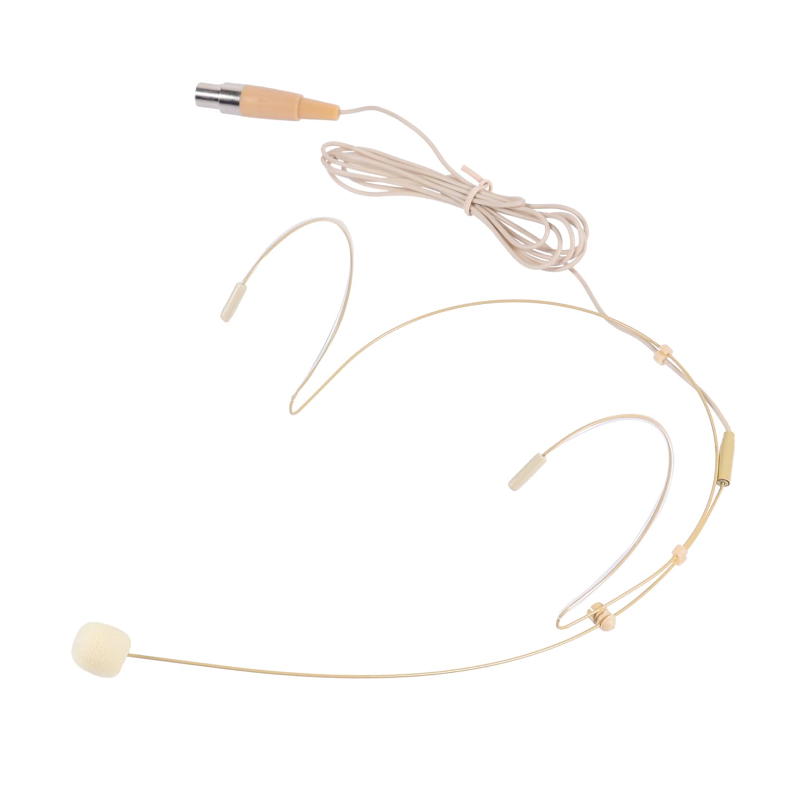 Abaodam Professional Headset Microphone Headworn Mic for Singing Teaching Store Directional Condenser Earhook Mic