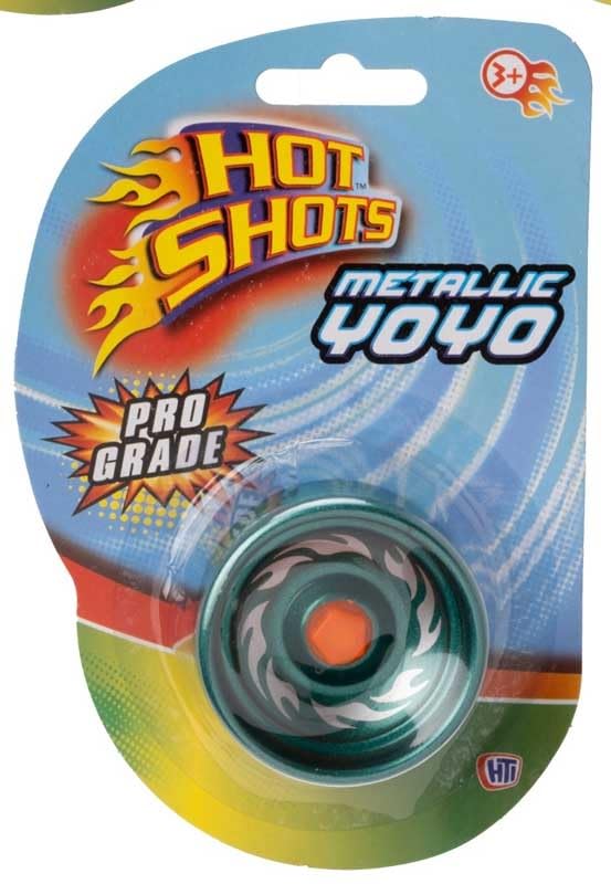 Pack of 2 Premium Metallic Yo-Yo Set for Kids Beginner, High-Performance Yo-Yos for Tricks and Play Party Bag Fillers - Image 2