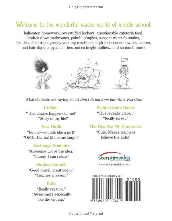 Don't Drink from the Water Fountain: Middle School Poems - Image 2