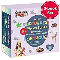 My First Portuguese Words Series, 3 Books, Brazilian Portuguese books for kids. Bilingual English Portuguese childrens books. Livros em Portugues do Brasil para bebes, by Heritage Press 1958934925 Book Cover