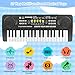 m zimoon Piano Infantil Teclado Musical 37 Teclas con Micrófono Imagen de m zimoon Piano Infantil Teclado Musical 37 Teclas con Micrófono