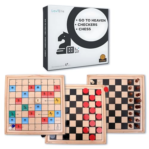 Wooden Checkers And Chess Set Wall Mounted Board Games Classic Checkers Game Strategy And Fun Games Art Decor For Home Checkers Board Game Magnetic Hanging Checkers And Chess Wooden Board Games (Checkers