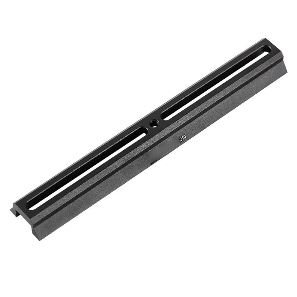 Accessoires pour télescopes Plaque de Montage à Queue d'aronde Guide Scope 45mm-240mm 45/60/90/120/150/180/210/240mm Noir(210mm)