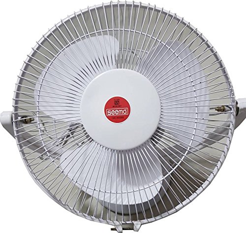 Seema 300mm Wall Cum Table Fan ( Three Speed_White)
