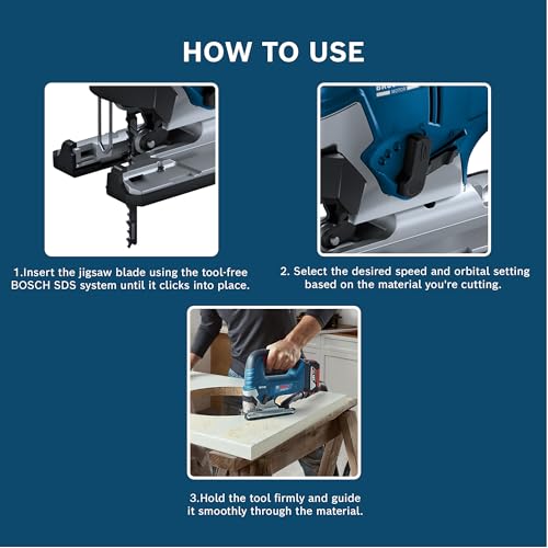 Bosch GST 185-Li 18V 125mm Jigsaw - Image 5
