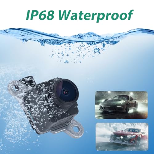 Image of 68206872AI Backup Rear Camera Replacement for Dodge Durango 2014 2015, OE Camera Replaces 68206872AG 68206872AD 68206872AF 68206872AE 68206872AH by GreenYi