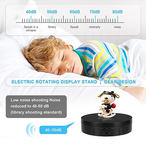 Remote Motorized Rotating Display Stand, Electric Rotating