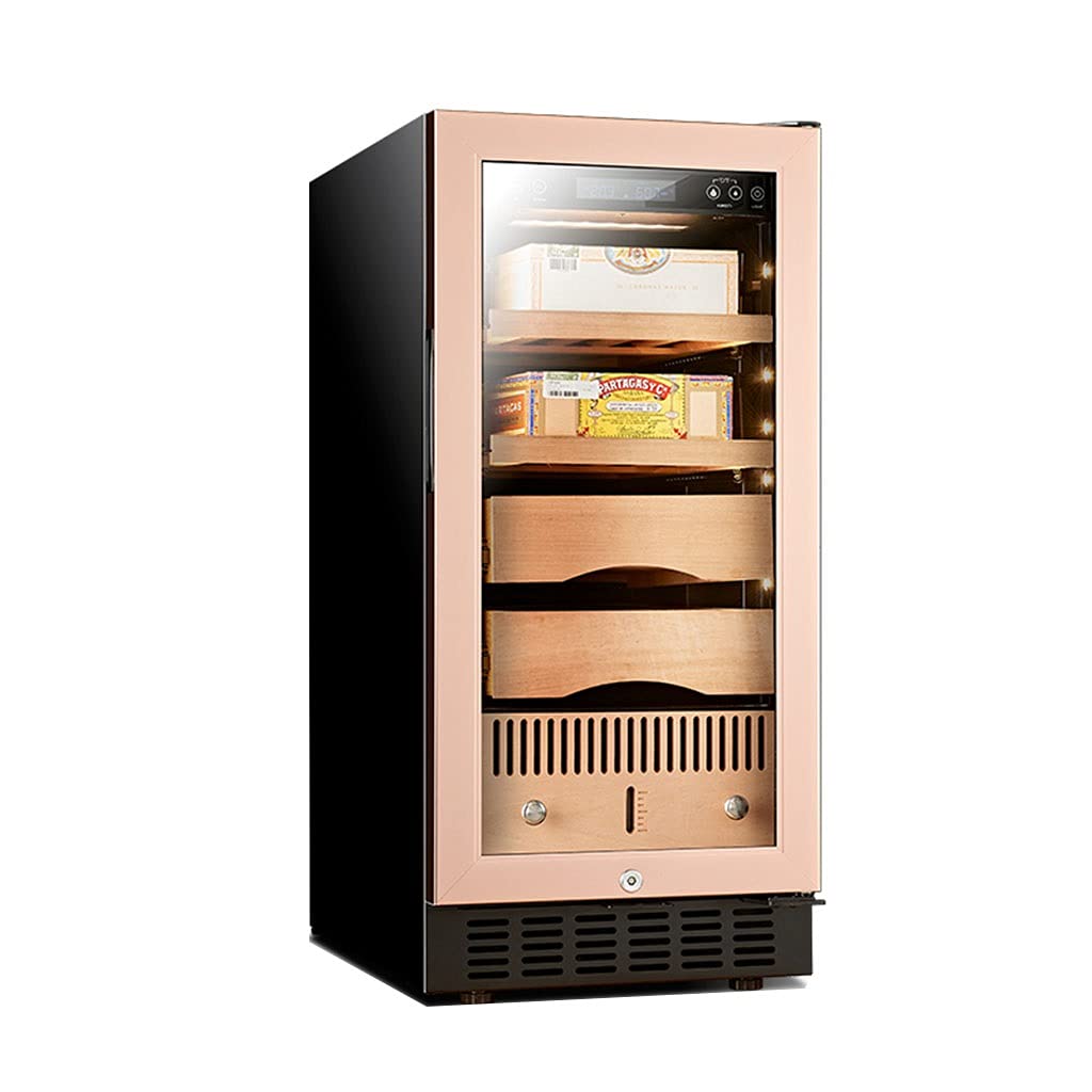 Humidors Built-in Cigar Cabinet Wine Storage Mini Refrigerator Cigar Constant Temperature and Humidi