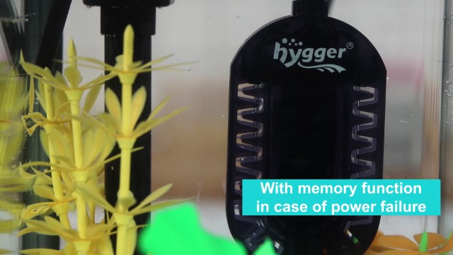 Riscaldatore Per Acquario Hygger 100W - Mini, Regolabile, Con Termometro, Per 25-50L - Foto 3