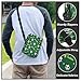 decor gift messenger bag for women Fashion Football Dark Green Shoulder Handbag Adjustable Strap for Travel Travel bolso cruzado para hombre