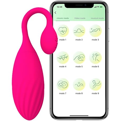 Kegel Smart: Adult App Controlled Panties Vibrating Eggs