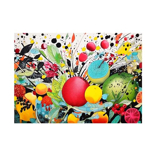 Lienzo abstracto bohemio de 70x90cm sin marco para decoracion de salon GFDJKHT