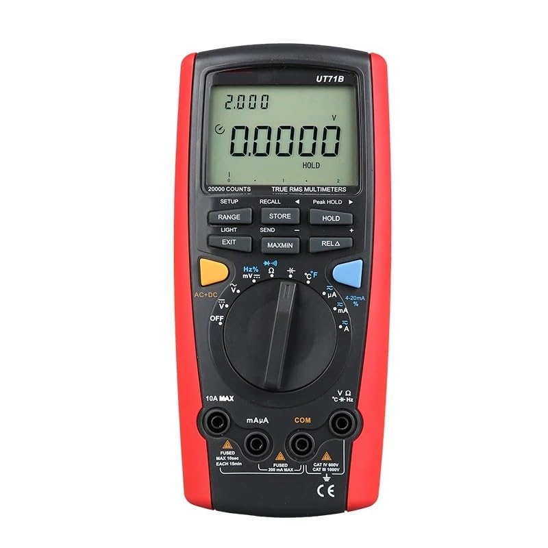UT71A UT71B UT71C UT71D UT71E Middle Size Lntelligent Digital Multimeter AC/DC True RMS Backlight MAX/MIN/REL Modes(UT71B)