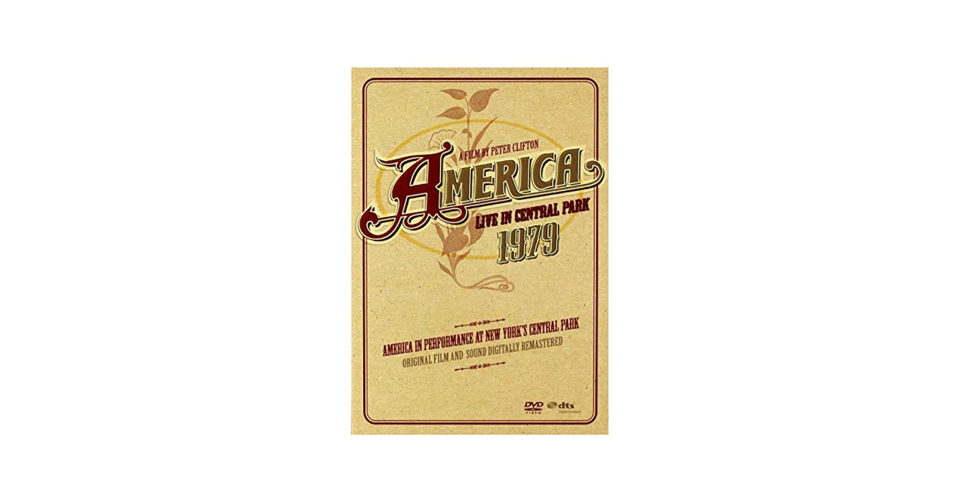 Amazon.com: America - Live In Central Park 1979 [DVD] [2008