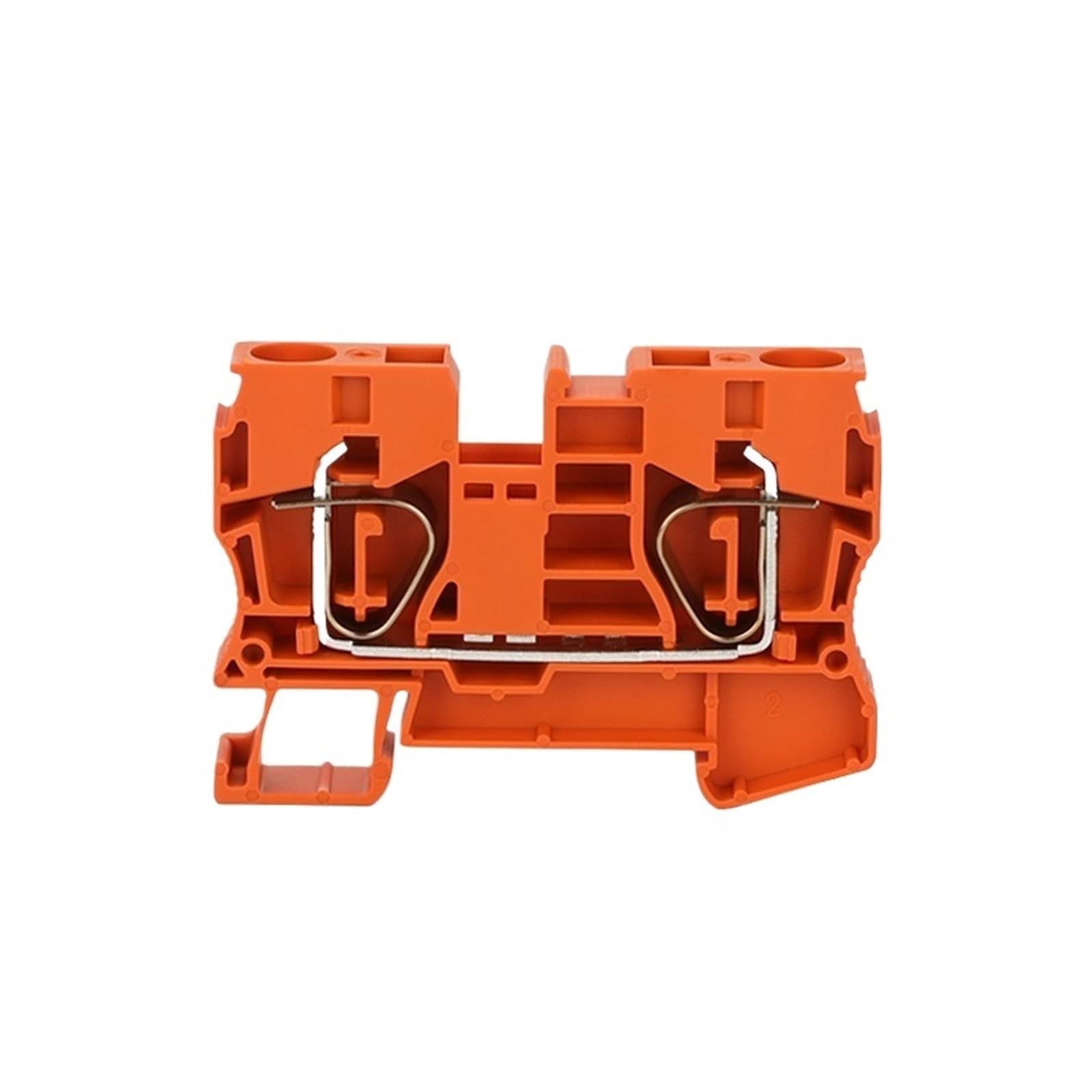 Morsettiera a molla per connettore guida DIN ST10 10 mm² 24-8 1 pezzo(Arancione, 1 Pc)