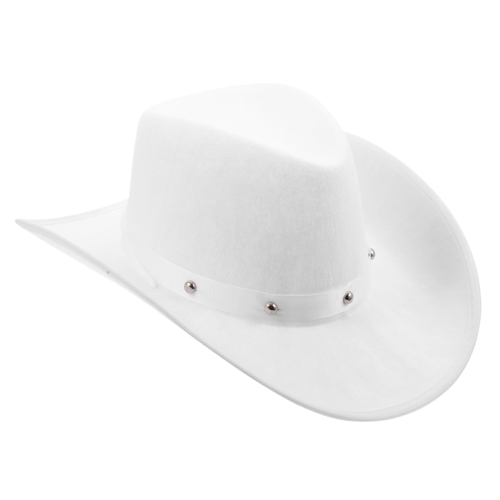 TOVINANNA Cowgirl Hat Comfortable Western Style Costume Accessory for Parties Festivals Cosplay Lightweight Breathable Design with Wide Brim for Sun Unisex Fashionable