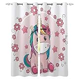 ✿ 【Tamaño Cortinas Blackout】 Cortinas confeccionadas con 2 paneles. El tamaño total de la cortina es de 220 cm de ancho x 215 cm de largo. Tamaño perfecto para la mayoría de salas de estar y dormitorios. El diámetro del ojal de 4 cm es adecuado para barras de tiro o barras normales. Fácil de colocar y deslizar.