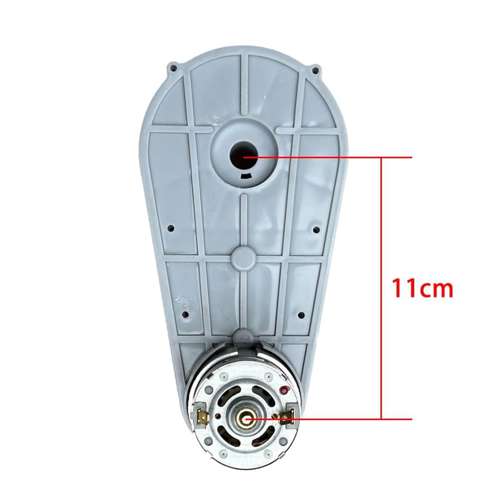 Caja de Cambios de Motor de Alta Velocidad RS775 de 24 V para Actualización del Motor, Motor de Alto Par de 24 Voltios con Caja de Cambios